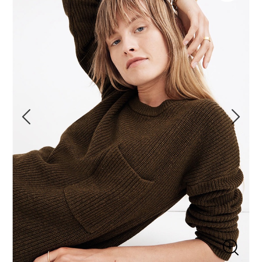 Madewell Thompson Pocket Pullover Sweater